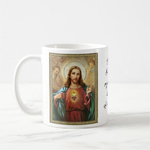Mug Sacré Coeur de Jésus Prière de renonciation