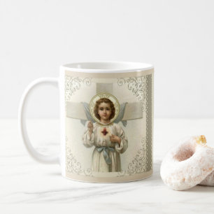 Mug Sacré Coeur de l'Enfant Jésus avec Croix