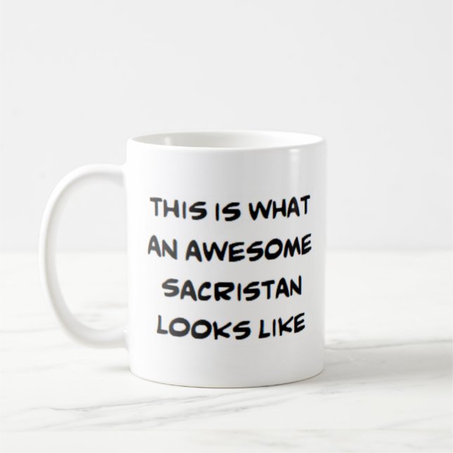 Mug sacristan, génial (Gauche)
