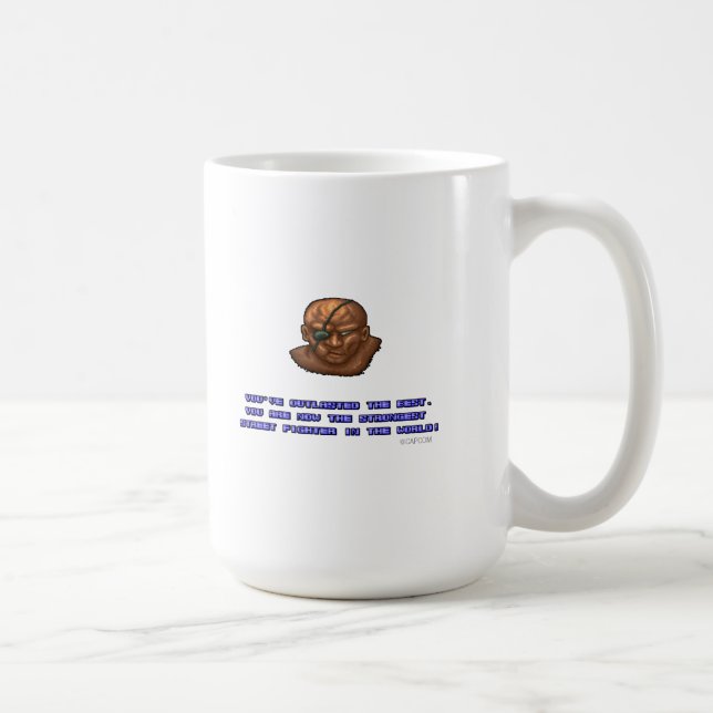 Mug Sagat KO'ed (Droite)
