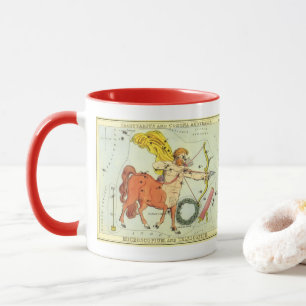 Mug Sagittaire, Constellation Vintage Urania's Mirror