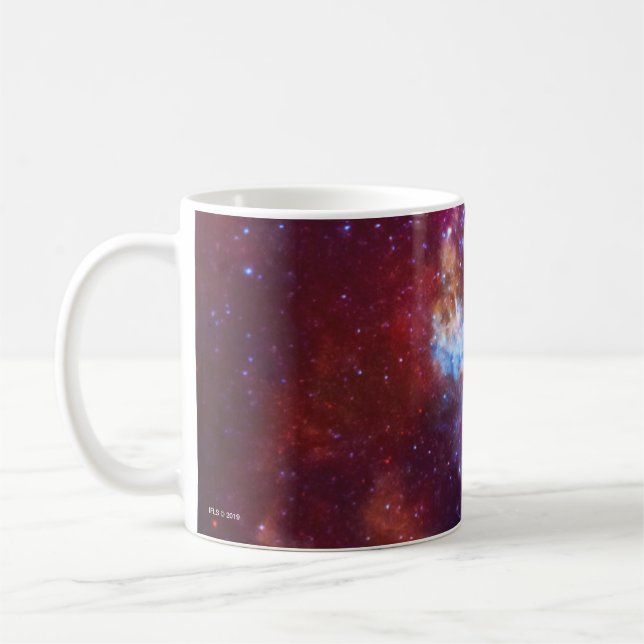 Mug Sagittaire une image de galaxie de manière (Gauche)