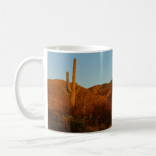 Mug Saguaro Sunset I Arizona Désert Paysage