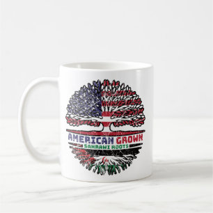 Mug Sahara Occidental Sahraouie Etats-Unis Racines d'a