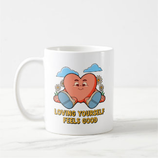 Mug S'aimer se sent bien Design de soins personnels