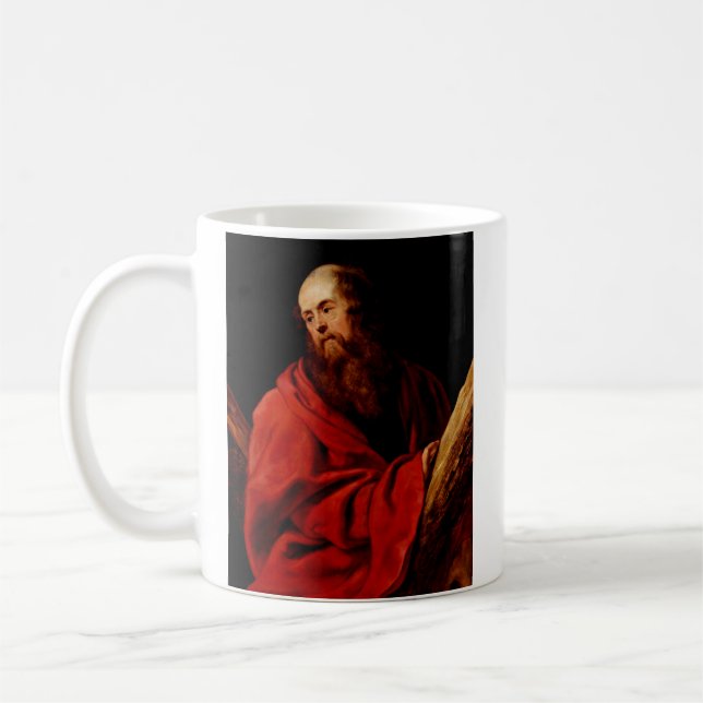 Mug Saint Andrew par Peter Paul Rubens (Gauche)