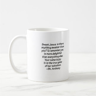 Mug Saint Antoine avec bébé Jésus