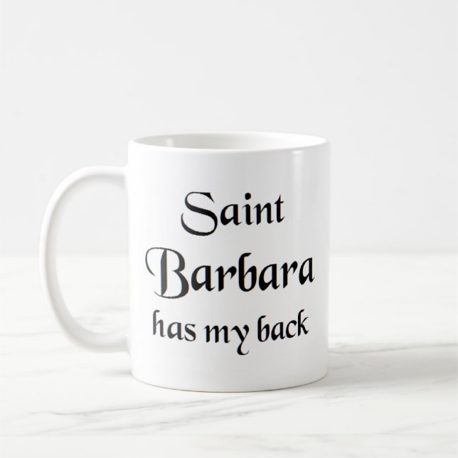 Mug saint barbara (Gauche)