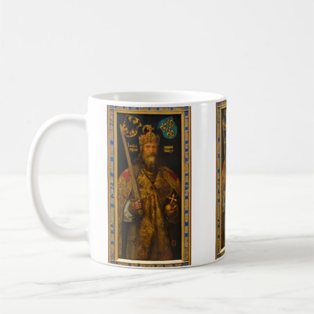 Mug Saint Empire romain Charlemagne (Gauche)