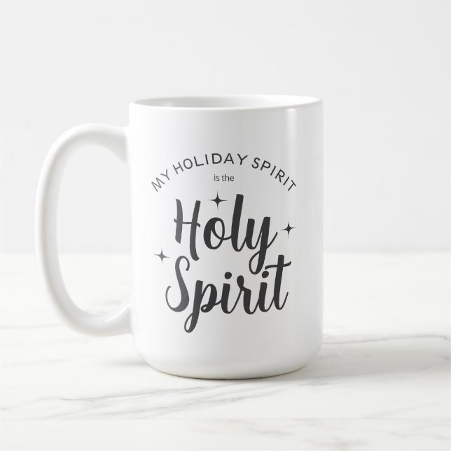 Mug Saint-Esprit Fête religieuse de Noël (Gauche)