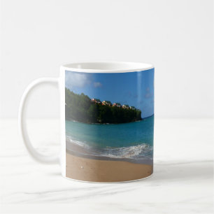 Mug Saint Lucia Beach Paysage tropical