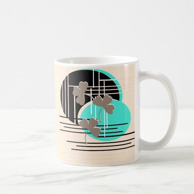 Mug Saint Patrick, abstraction (Droite)