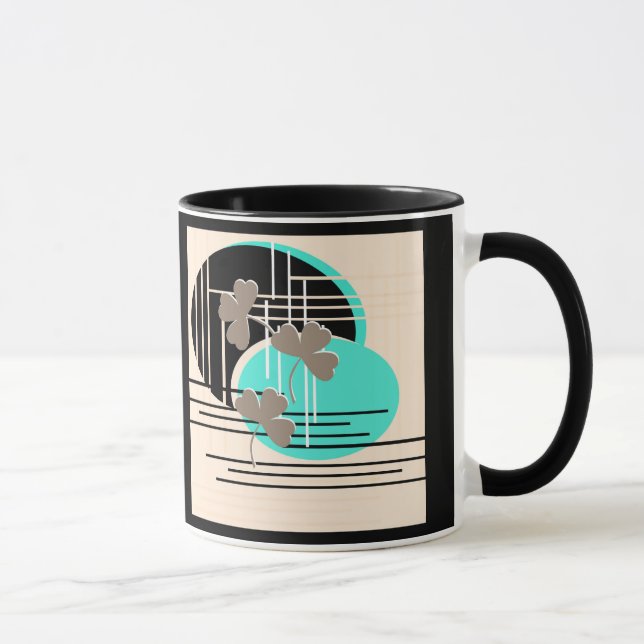 Mug Saint Patrick, abstraction (Droite)