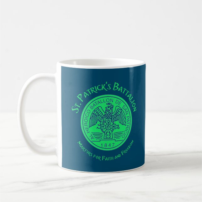 Mug Saint Patrick's Battalion San Patricios Catholique (Gauche)