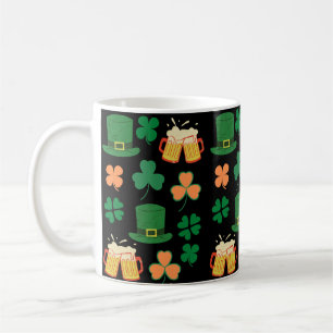 Mug Saint patrick's day celtic, irish bière drôle, cha