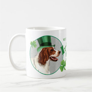 Mug Saint Patrick's Day Irish Red & White Setter