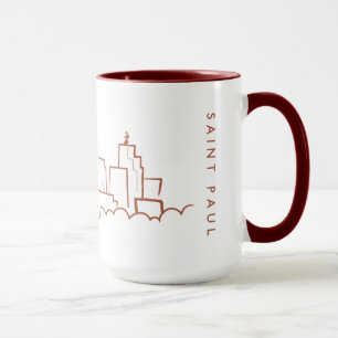 Mug Saint Paul, horizon du Minnesota