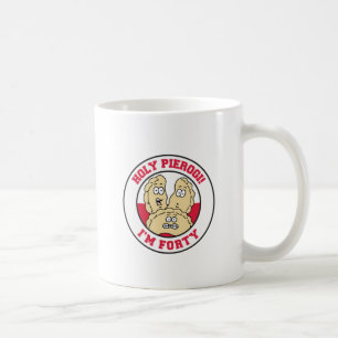 Mug Saint Pierogi J'ai quarante-dixième anniversaire M