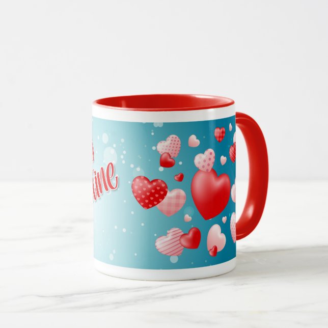 Mug Saint Valentin (Devant droit)