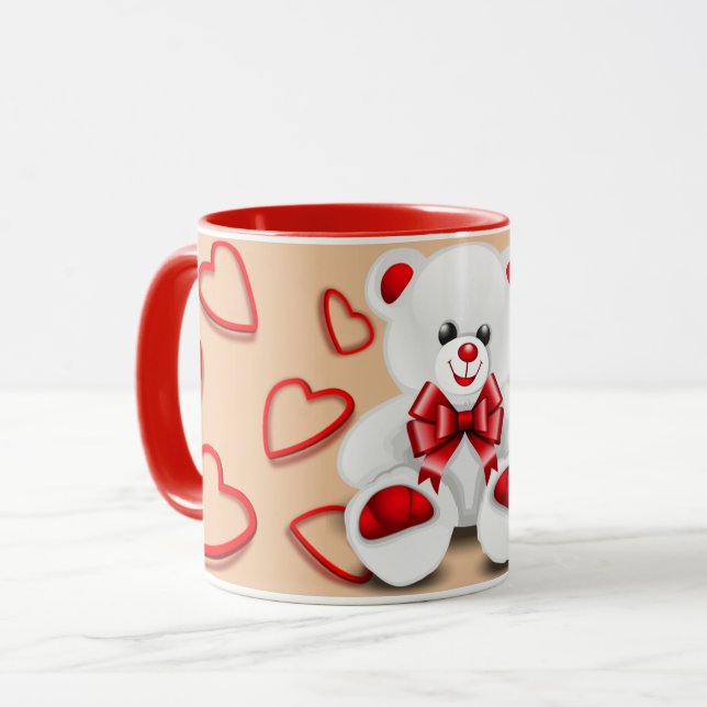 Mug Saint Valentin (Devant gauche)