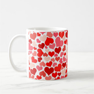 Mug Saint Valentin - Coeurs