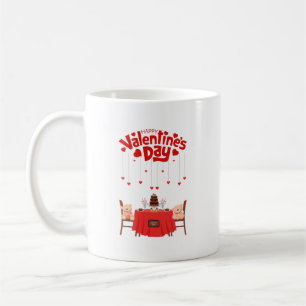 Mug Saint Valentin Coeurs mignons Sucres Nounours