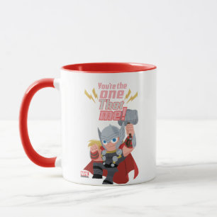 Mug Saint Valentin des Avengers Vous êtes le seul à m