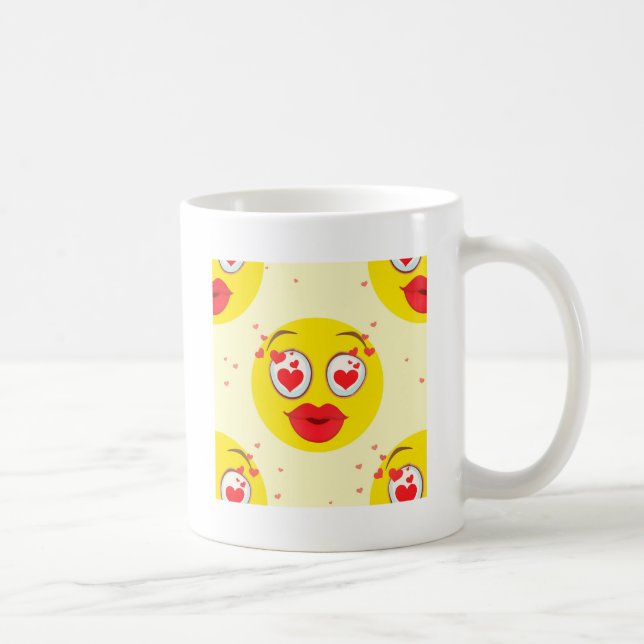 Mug Saint Valentin Emoji (Droite)