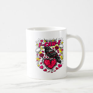 Mug Saint-Valentin F Corbeau F Corneille Pour Célibata