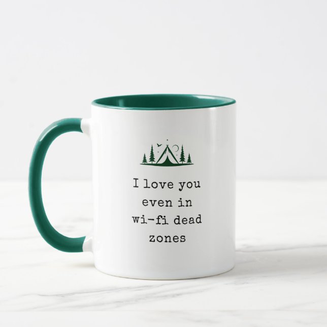 Mug Saint Valentin mignon Ami romantique drôle (Gauche)