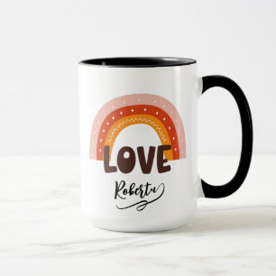 Mug Saint-Valentin nom personnalisé