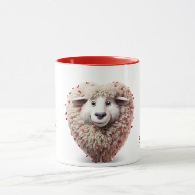 Mug Saint Valentin personnalisé (Centre)