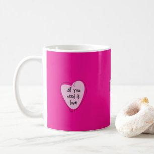 Mug Saint-Valentin Tout ce dont vous avez besoin, c'es