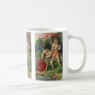 Mug Saint-Valentin victorien vintage, Offrande de l'am