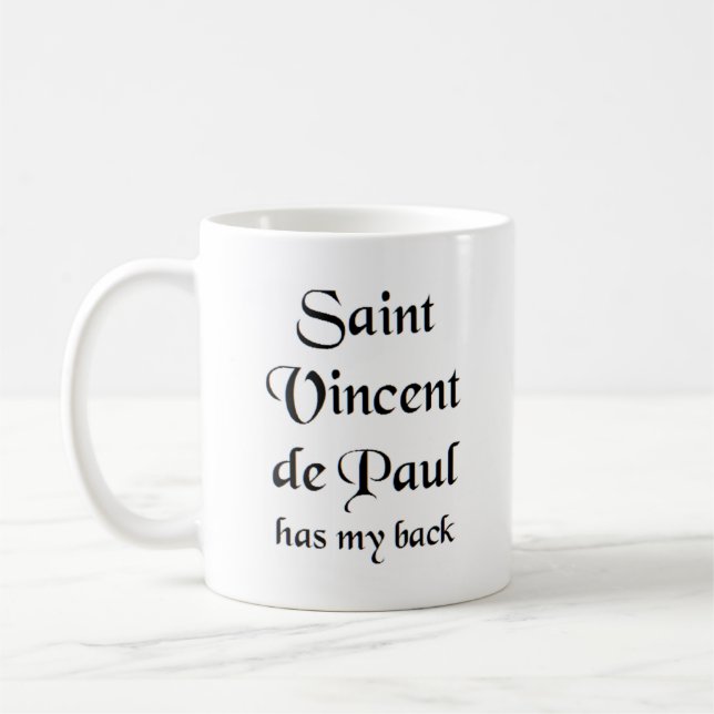 Mug saint vincent de paul (Gauche)