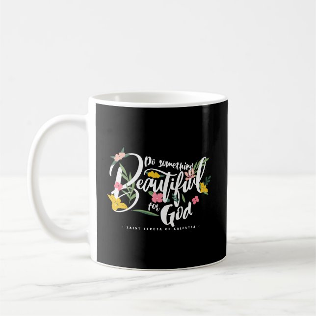 Mug Sainte Thérèse De Calcutta Prière Mère Saint Catho (Gauche)