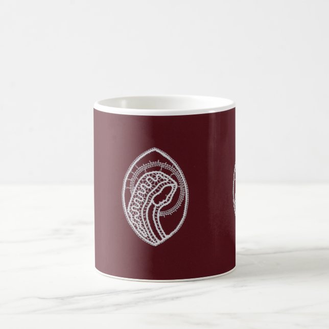 Mug Sainte Vierge Marie, dentelle (Centre)
