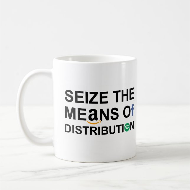 Mug Saisir les moyens de distribution (Gauche)