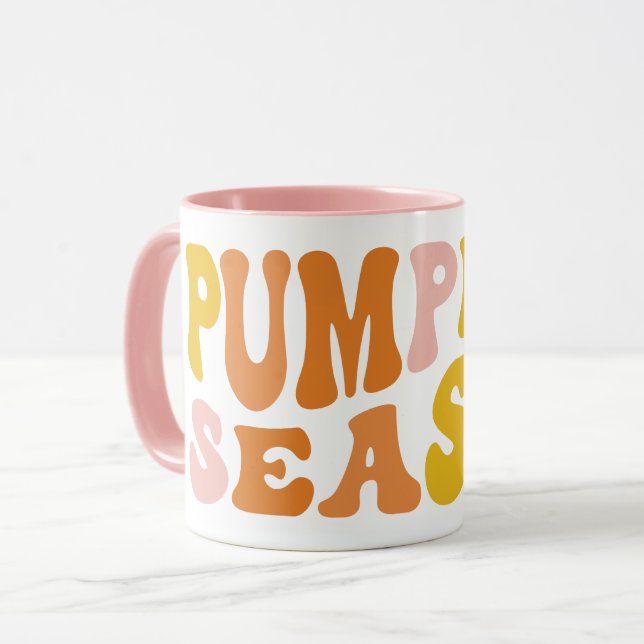 Mug Saison citrouille (Devant gauche)