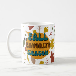 Mug Saison d'automne Mon saison préférée Saison super