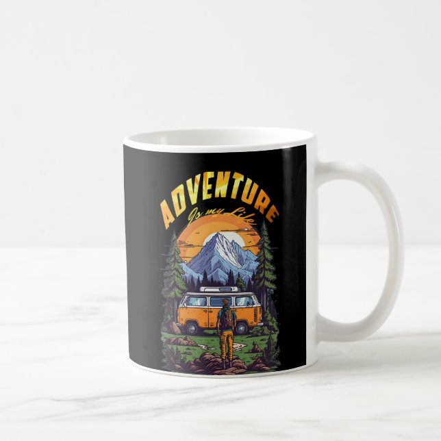 Mug Saison d'aventure Rustique (Droite)