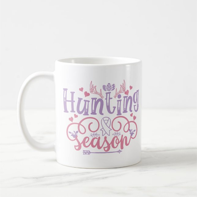 Mug Saison de chasse Citation de Pâques (Gauche)