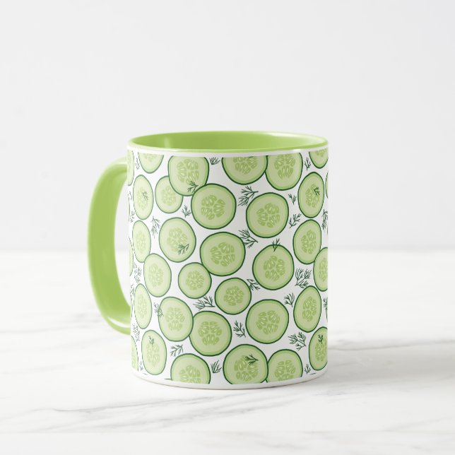 Mug Salade de concombre (Devant gauche)