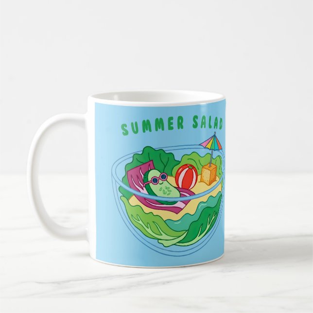 Mug Salade d'été (Gauche)