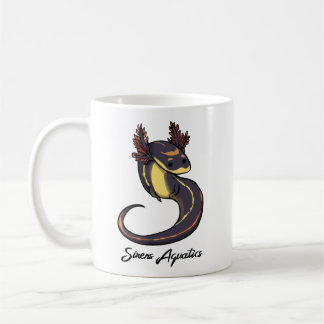Mug Salamandre aquatique amphibie multicolore de