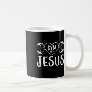 Mug Salle De Sport Et Jésus Fitness Fitness Poids Lift