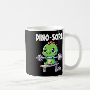 Mug Salle de sport pour dinosaures Fitness Musculation