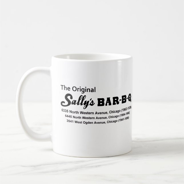 Mug Sally's Bar-B-Q Restaurant, Chicago, IL 1941-1976 (Gauche)