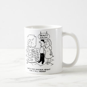 Mug Salon de beauté - hauteur maximale pour une grande