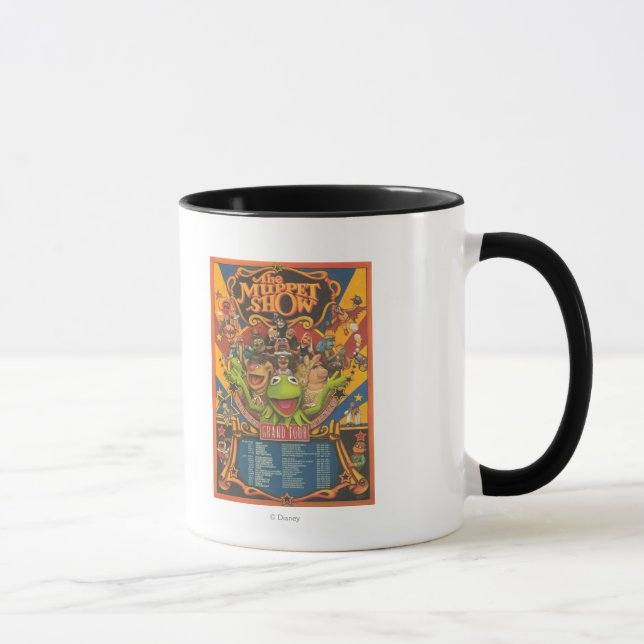 Mug Salon de marionnettes - Poster du Grand Tour (Droite)